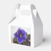 Afrikaanse Violet Blooming Bedankdoosjes (Voorkant Zijde)