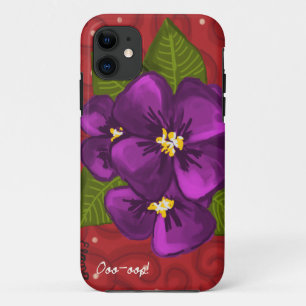 Afrikaanse Violet Dance Case-Mate iPhone Case