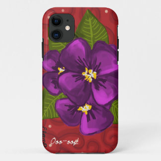 Afrikaanse Violet Dance Case-Mate iPhone Case