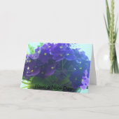 Afrikaanse Violet Kaart (Voorkant)