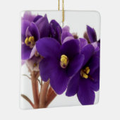 Afrikaanse violet keramisch ornament (Rechts)