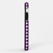 Afrikaanse Violet Safari Dot met Pop Art Elephant Case-Mate iPhone Case (Achterkant/rechts)