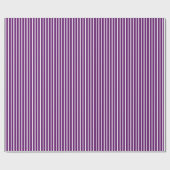 Afrikaanse Violet Safari Stripe Cadeaupapier (Vlak)