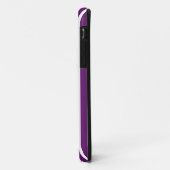 Afrikaanse Violet Safari Stripe Case-Mate iPhone Case (Achterkant/links)