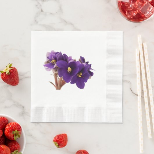 Afrikaanse violet servet (Insitu)