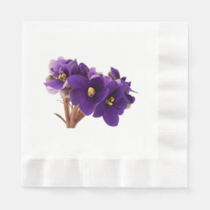 Afrikaanse violet servet