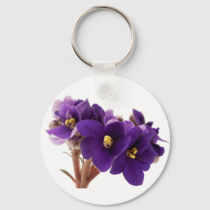 Afrikaanse violet sleutelhanger