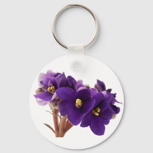 Afrikaanse violet sleutelhanger (Achterkant)