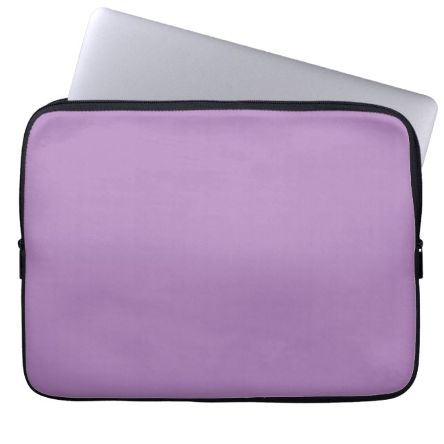 Afrikaanse Violet Solid Color Laptop Sleeve (Voorkant)