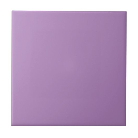 Afrikaanse Violet Solid Color Tegeltje (Voorkant)