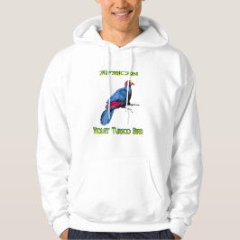 Afrikaanse Violet Turaco Bird Hoodie