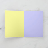 Afrikaanse viooltjes denken aan jou Kaart (Binnen)