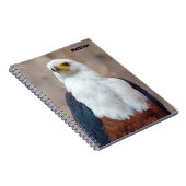 Afrikaanse Visarend Spiraal notebook Notitieboek (Rechterzijde)