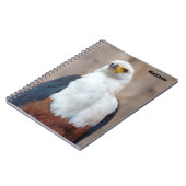 Afrikaanse Visarend Spiraal notebook Notitieboek (Linkerzijde)