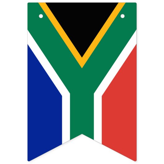 Afrikaanse vlag en partij Zuid-Afrika banner/bruil Vlaggetjes (Tweede vlag)