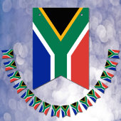 Afrikaanse vlag en partij Zuid-Afrika banner/bruil Vlaggetjes