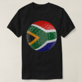 Afrikaanse vlag Golfbal T-shirt (Design voorkant)