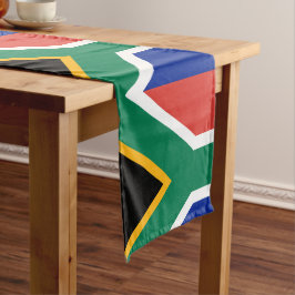 Afrikaanse vlag & sportliefdeshuis decor Zuid-Afri Korte Tafelloper
