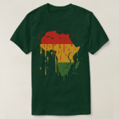 Afrikaanse vlag t-shirt (Design voorkant)
