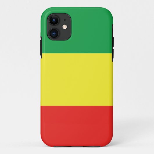 Afrikaanse vlaggenkleuren Case-Mate iPhone case (Achterkant)