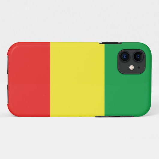 Afrikaanse vlaggenkleuren Case-Mate iPhone case (Achterkant (horizontaal))