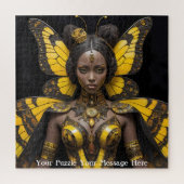 Afrikaanse Vlinderjurk Legpuzzel (Verticaal)