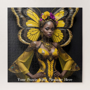 Afrikaanse Vlinderjurk Legpuzzel