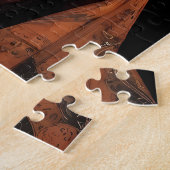 Afrikaanse Vlinderjurk Legpuzzel (Zijkant)