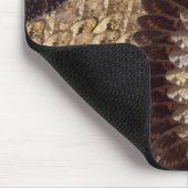 Afrikaanse vlinderkunst Mousepad - Art Deco Muismat (Hoek)