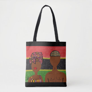 Afrikaanse Vrede & Liefde Canvas Tas