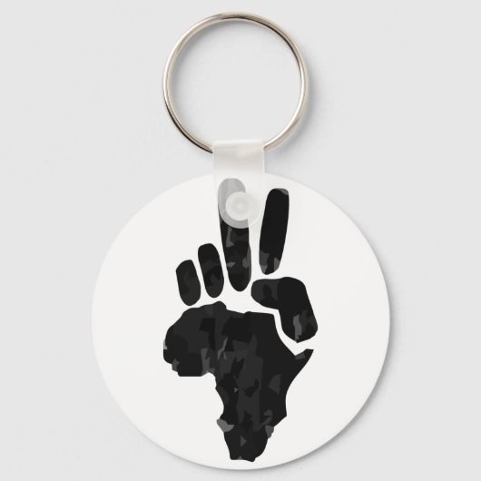 Afrikaanse vrede sleutelhanger (Voorkant)