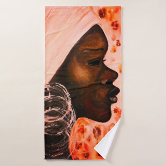 afrikaanse vrouw badhanddoek set bad handdoek (Badhanddoek)