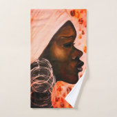 afrikaanse vrouw badhanddoek set bad handdoek (Handdoek)