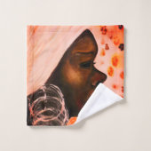 afrikaanse vrouw badhanddoek set bad handdoek (Wasdoekje)