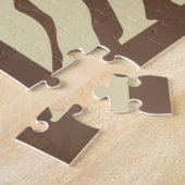 Afrikaanse vrouw boho artwork puzzel legpuzzel (Zijkant)