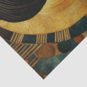 Afrikaanse Vrouw en Maan Decoupage Tissue Paper Tissuepapier (Detail)