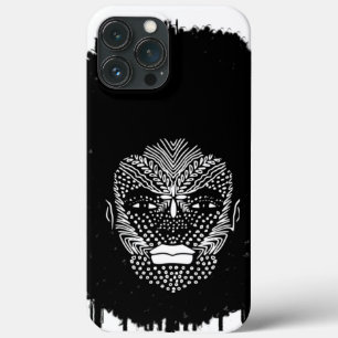 Afrikaanse vrouw Gezicht met kruidenmarkeringen Case-Mate iPhone Case