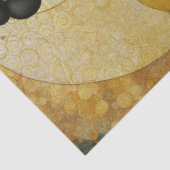 Afrikaanse Vrouw in Witte Decoupage Weefseldocumen Tissuepapier (Detail)