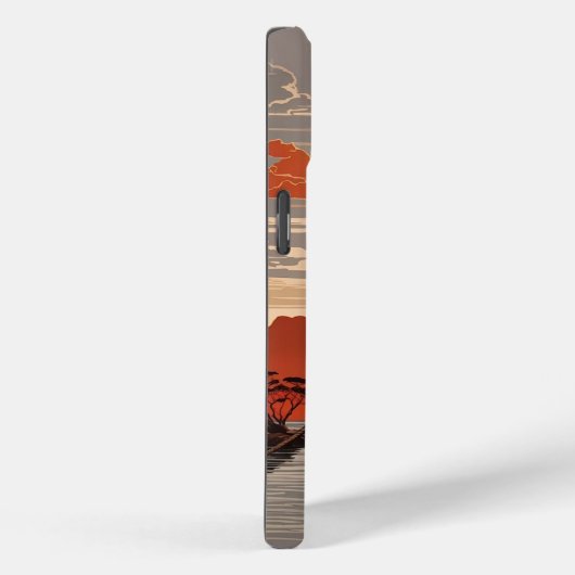 Afrikaanse vrouw iPhone / iPad hoesje (Achterkant / Rechts)