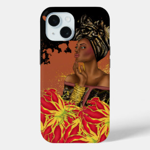 Afrikaanse vrouw iPhone / iPad hoesje