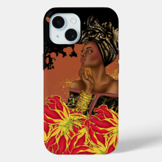 Afrikaanse vrouw iPhone / iPad hoesje