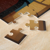 Afrikaanse Vrouw Kubisme Legpuzzel (Zijkant)