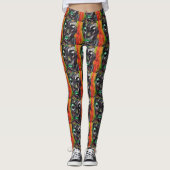 Afrikaanse vrouw leggings (Voorkant)