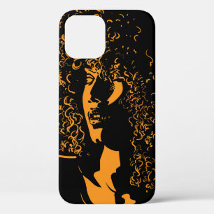 Afrikaanse vrouw met afro-haarstijlportret Case-Mate iPhone case