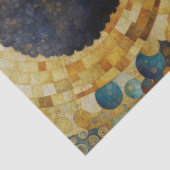 Afrikaanse Vrouw met Riem Decoupage Weefseldocumen Tissuepapier (Detail)