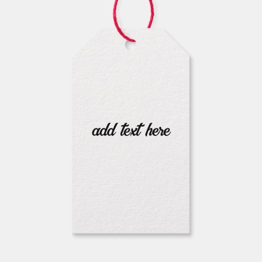 Afrikaanse vrouw met was traditionele stof cadeaulabel (Achterkant)