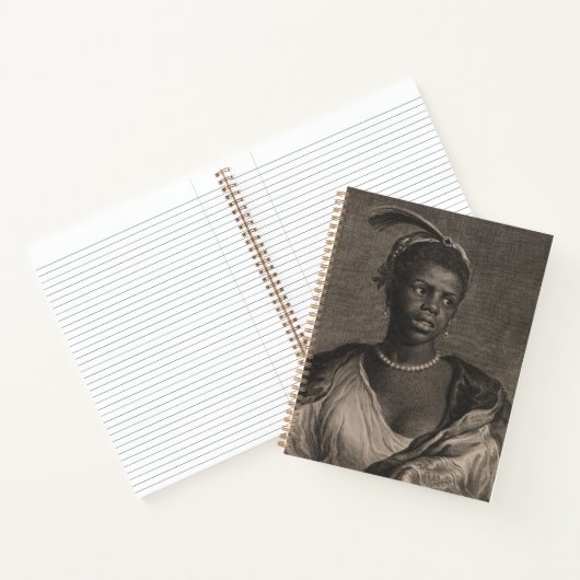 Afrikaanse vrouw notitieboek (Binnen)