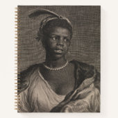 Afrikaanse vrouw notitieboek (Voorkant)