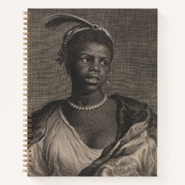 Afrikaanse vrouw notitieboek