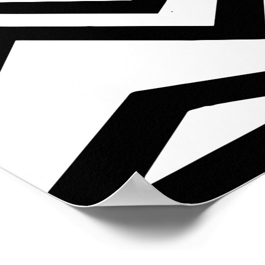 afrikaanse vrouw oerwoud abstracte zwarte inkt kun poster (Hoek)